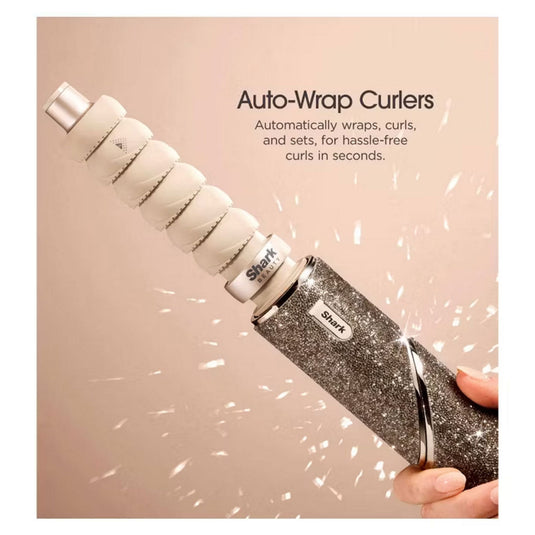 Shark FlexStyle Sparkle 5-in-1 Air Styler Champagne | HD446JSUK