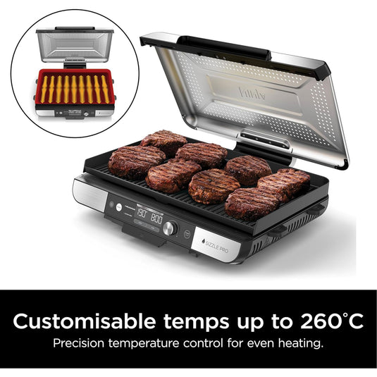 Ninja Sizzle Low Smoke Indoor Grill & Flat Plate | GX101UK