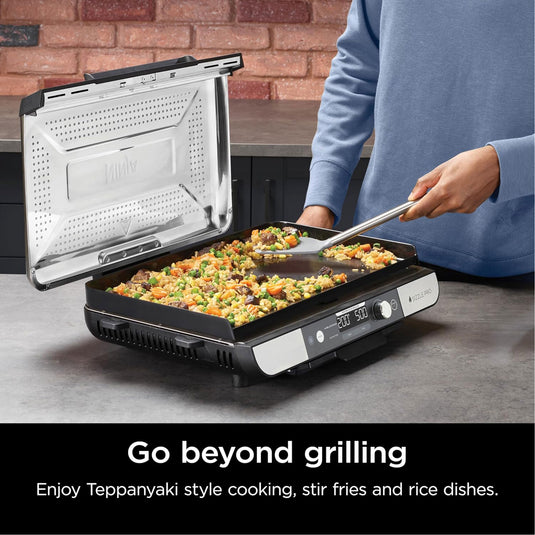 Ninja Sizzle Low Smoke Indoor Grill & Flat Plate | GX101UK