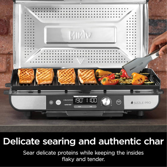 Ninja Sizzle Low Smoke Indoor Grill & Flat Plate | GX101UK