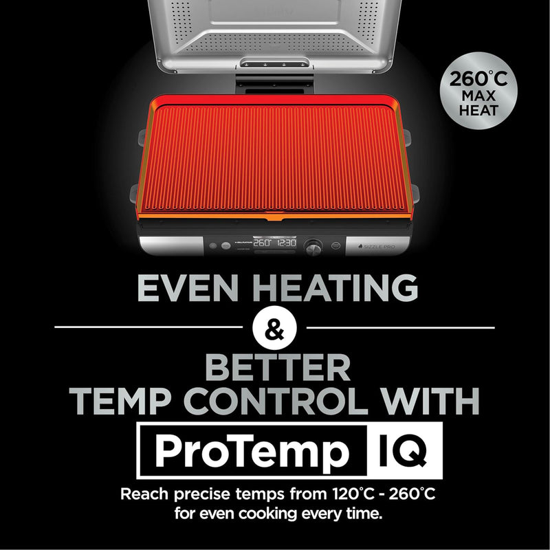 Завантажте зображення в засіб перегляду галереї, Ninja Sizzle Low Smoke Indoor Grill &amp; Flat Plate | GX101UK
