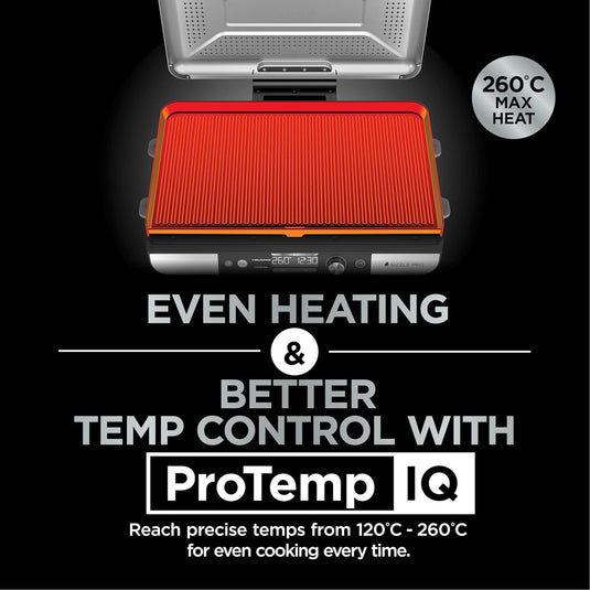 Ninja Sizzle Low Smoke Indoor Grill & Flat Plate | GX101UK