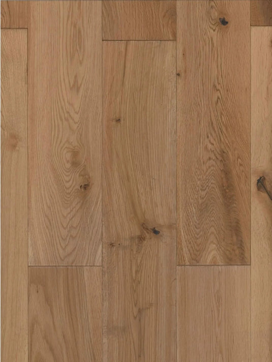 white oak brushed solid wood flooring