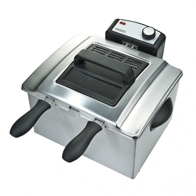 Załaduj obraz do przeglądarki galerii, Bourgini 5L Classic Triple Basket Deep Fat Fryer Health Fryer | 209498
