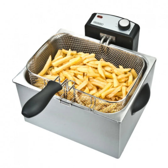 Bourgini 5L Classic Triple Basket Deep Fat Fryer Health Fryer | 209498