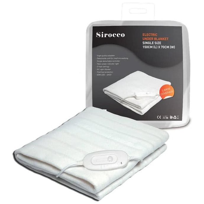single sirocco electric blanket 