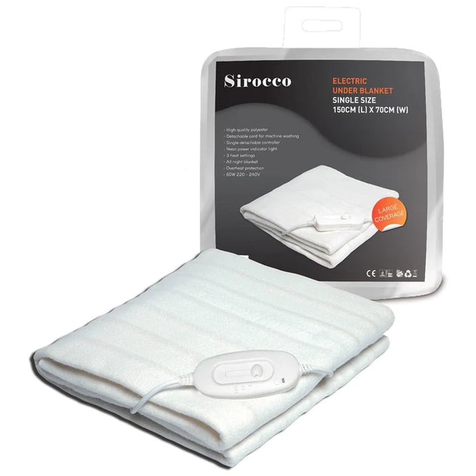 Sirrocco Electric Blanket | Single | 160407