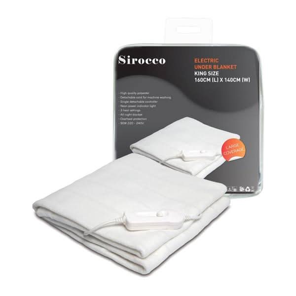 king size sirocco electric blanket