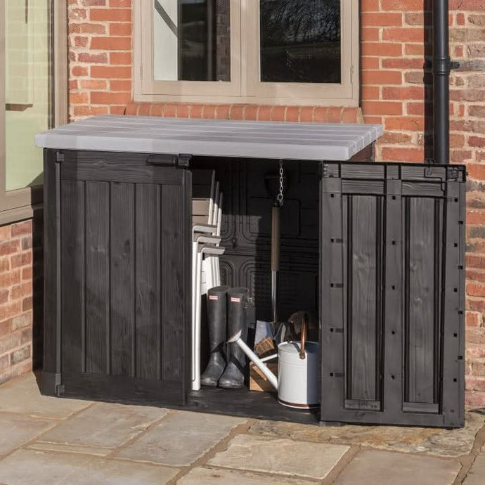 XL dark grey storage box