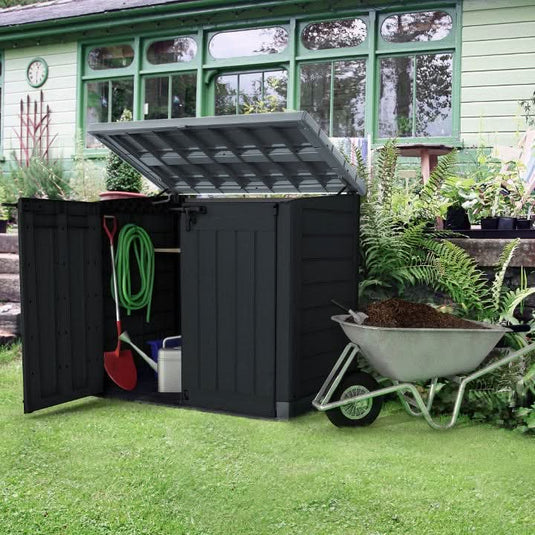 XL dark grey storage box