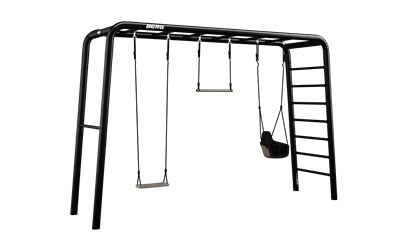 Play Base large frame with swings and a climbing ladder
