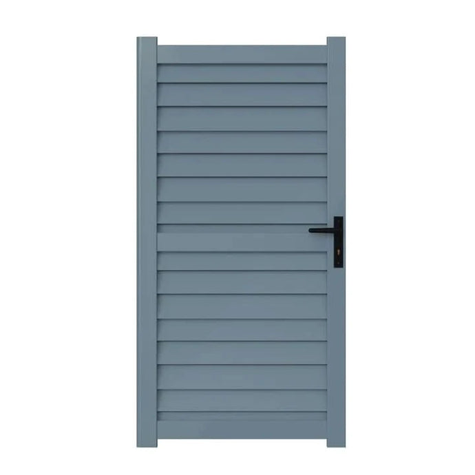 garden gate in merlin grey