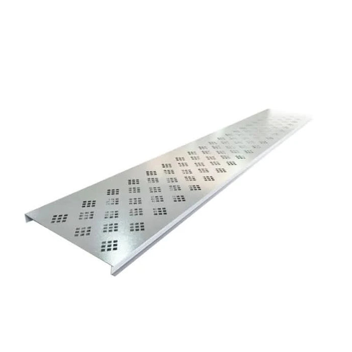 satus trellis panel with diamond holes in goosewing grey
