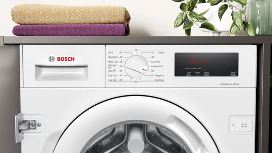 Bosch Series 6 Integrated Washing Machine | 8KG | 1400 Spin | White | WIW28302GB