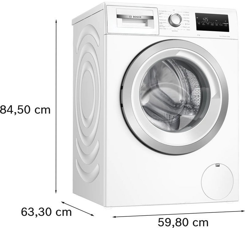 Załaduj obraz do przeglądarki galerii, Bosch Series 4 Washing Machine | 8kg | 1400 Spin | White | WAN28258GB
