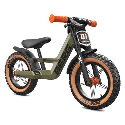 Berg push bike with handbrake system
