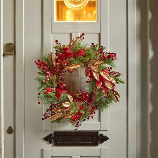 Ruby Velvet Wreath | 60cm |2543059