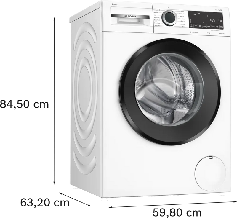 Load image into Gallery viewer, Bosch Series 6 Washing Machine | 10KG | i-DOS | 1400 Spin | White | WGG254F1GB
