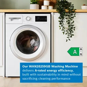 Bosch Series 4 Washing Machine | 9KG | 1400 Spin | White | WAN28259GB