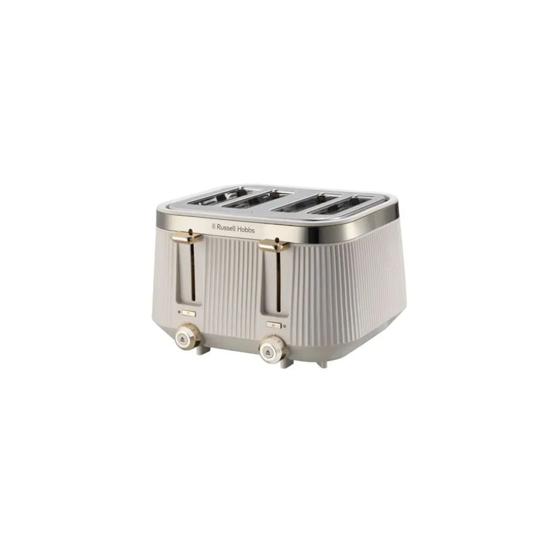 Завантажте зображення в засіб перегляду галереї, Russell Hobbs 4 Slice Toaster Bronte | Stone | 26771
