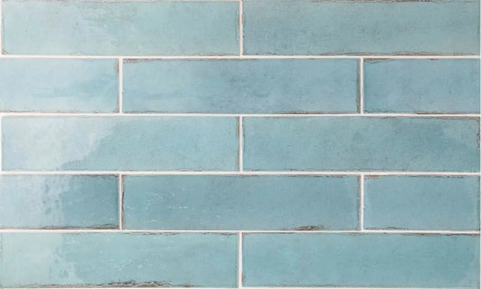tribeca tile in watercolour, 6x24.6cm