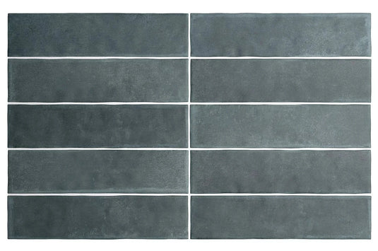 argile tile in glacier, 6x24.6cm