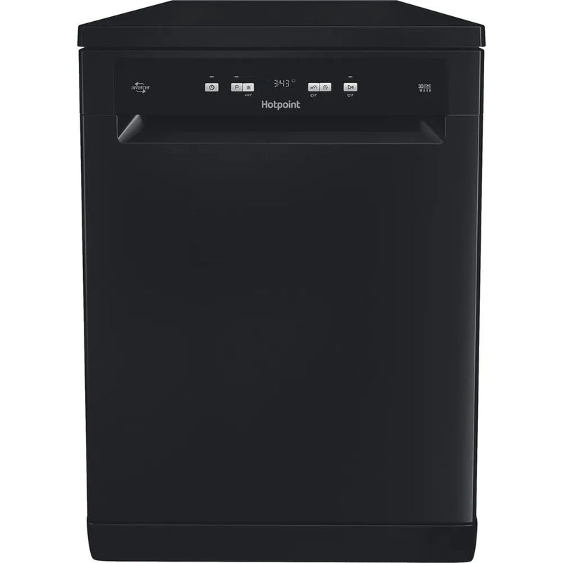 Załaduj obraz do przeglądarki galerii, Hotpoint Dishwasher 14 Place 8.9L Digital Display Rapid Wash  | Black | HP2FFC14BN6BUK
