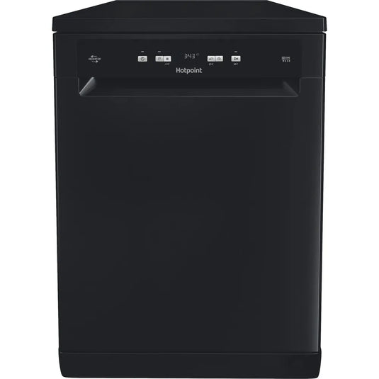 Hotpoint Dishwasher 14 Place 8.9L Digital Display Rapid Wash  | Black | HP2FFC14BN6BUK
