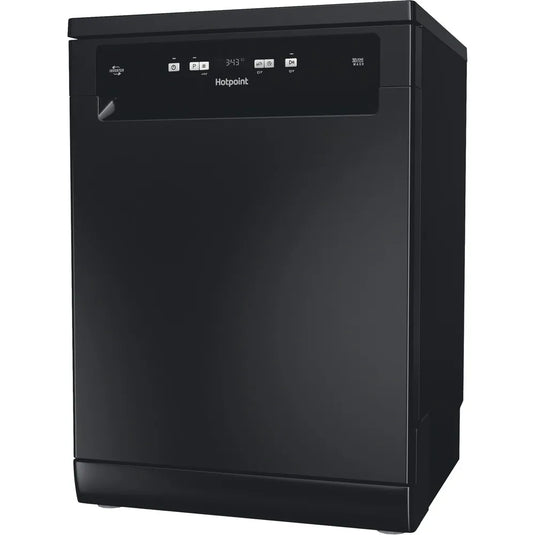 Hotpoint Dishwasher 14 Place 8.9L Digital Display Rapid Wash  | Black | HP2FFC14BN6BUK
