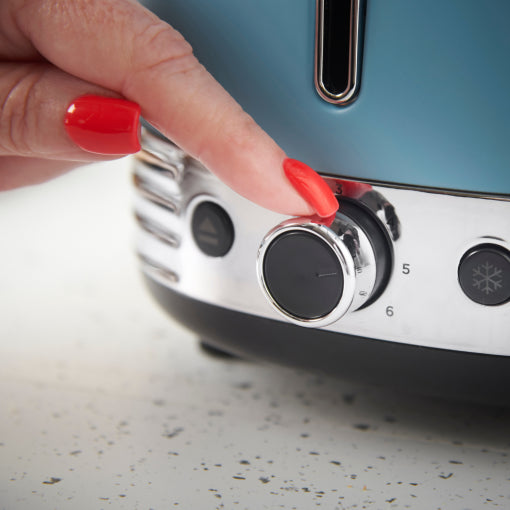 Russell Hobbs Hanley Retro Toaster 2 Slice | Blue | 28651