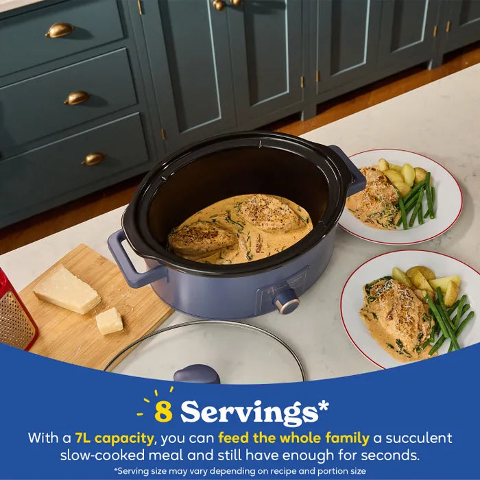 Load image into Gallery viewer, Russell Hobbs Slow Cooker Bronte | Soft Navy | 28780
