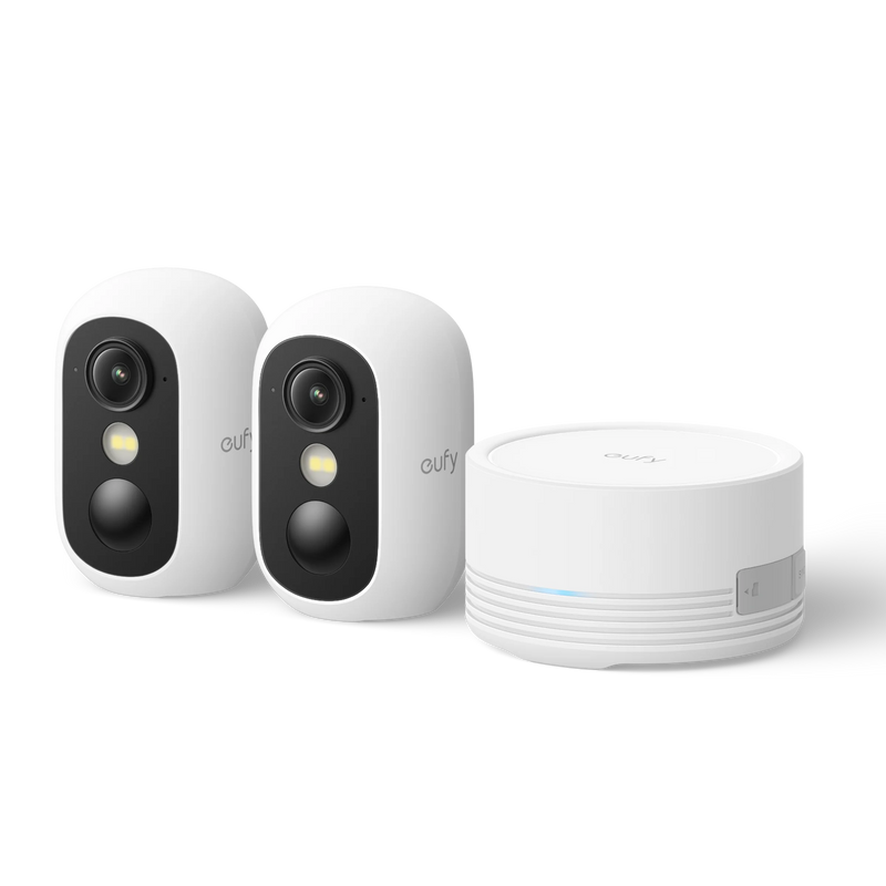 Завантажте зображення в засіб перегляду галереї, Eufy Eufycam C35 | 2-Cam Kit With Homebase Mini | E811042A
