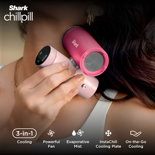 Shark ChillPill 3-in-1 Fan, Mist & InstaChill System | Dragon Fruit | FA022UKPK