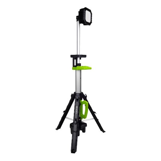 Luceco 18V Battery Powered Tripod Worklight With Adaptors | 7000Lm | 6500K | LILTPV750G65-01