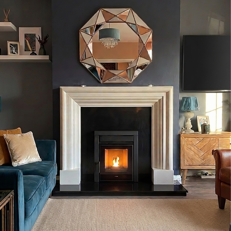 Load image into Gallery viewer, Elcofire Cooper 6s Pellet Inset Stove | 6.5KW | EFCOP6
