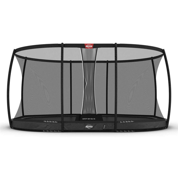 Berg Grand Champion InGround Trampoline | 520CM/ 17FT | Safety Net DLX XL | Grey | 30.33.95.32