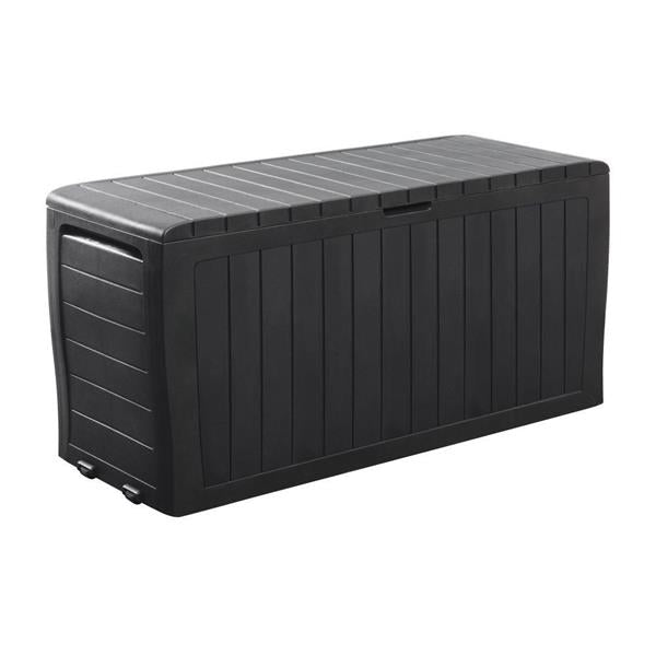 Keter Marvel Plus Garden Storage Box Grey | 270LTR | 300870