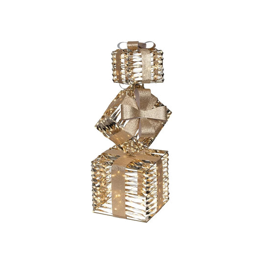 Amal Lumineo Gold Twist Micro LED Gift Box | 73cm | 302185