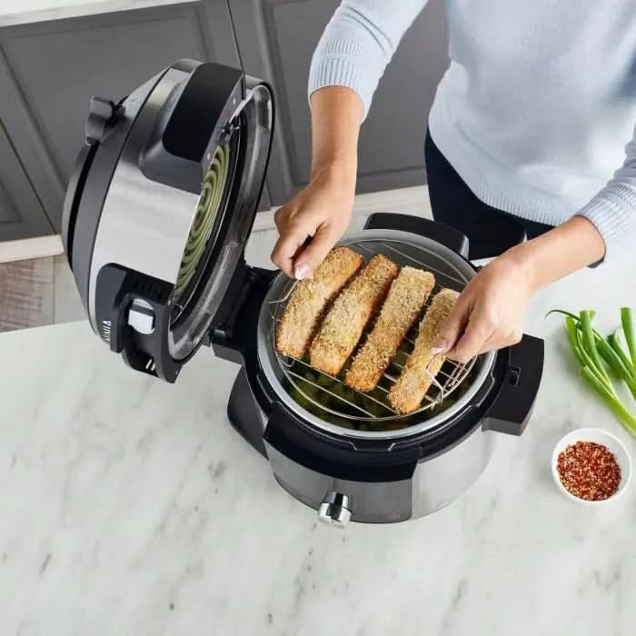 Load image into Gallery viewer, ninja foodi max 15 in 1 smartlid multi cooker silver and black
