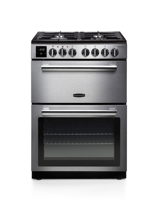 Rangemaster Professional+ 60cm | Dual Fuel | Stainless Steel & Chrome | 128160 | PROPL60DFFSS/C