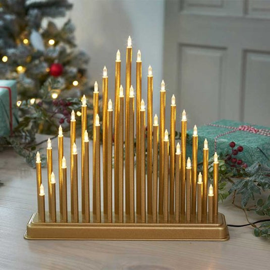 33 LED CandleBridge | Gold | 2523223