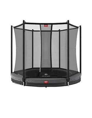 BERG Favorit InGround Trampoline | 330CM/ 11FT | Safety Net | Grey | 35.11.23.00