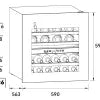 Powerpoint Wine Cooler | 60x60CM | P39AD36B