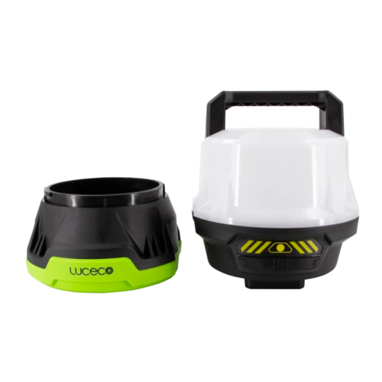 Luceco 18V Battery Powered Led Area Worklight With Adaptors | 4000Lm | 6500K | LWHOAV400G65-01