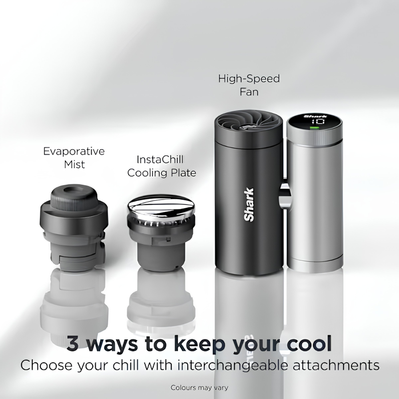 Завантажте зображення в засіб перегляду галереї, Shark ChillPill 3-in-1 Fan, Mist &amp; InstaChill System | Matcha | FA022UKGN
