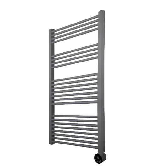 Luceco Masterplug Smartenergy Towel Rail | 1000W | 1250X500Mm | Anthracite Grey | TWL100G125-MP
