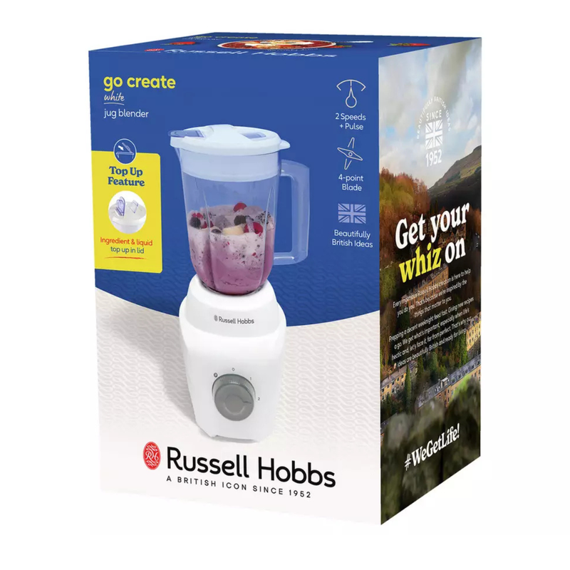 Załaduj obraz do przeglądarki galerii, Russell Hobbs Go Create Plastics Jug Blender | 27570
