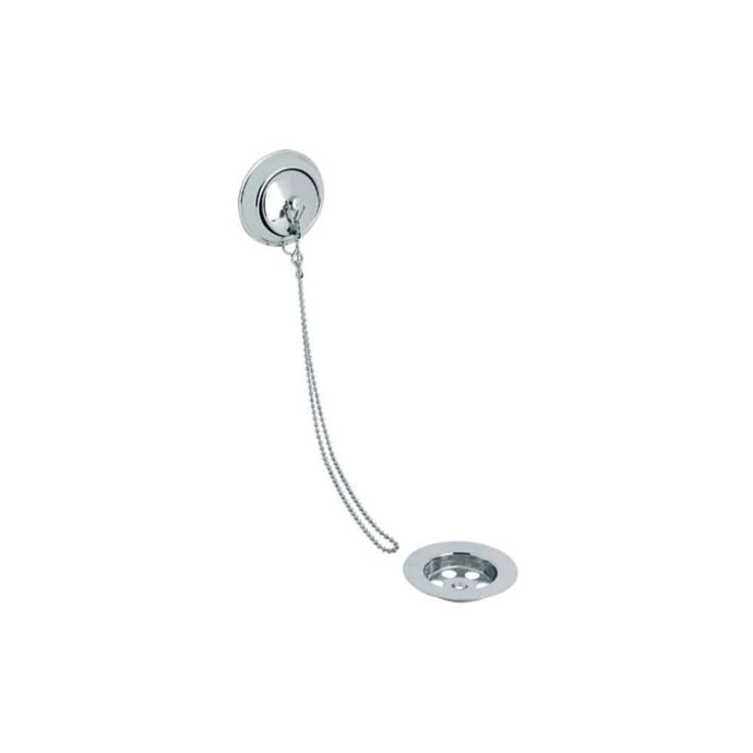bath waste chrome