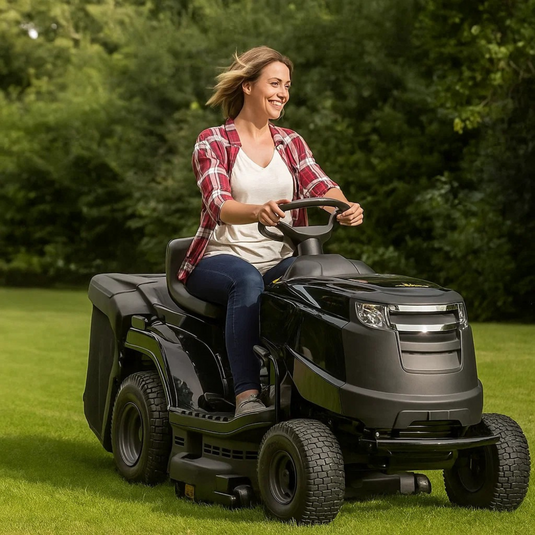 Alpina Hydrostatic Ride-on Lawnmower | 84cm/33" Cut | 14 HP | AT484HA