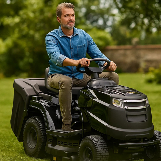 Alpina Hydrostatic Ride-on Lawnmower | 84cm/33